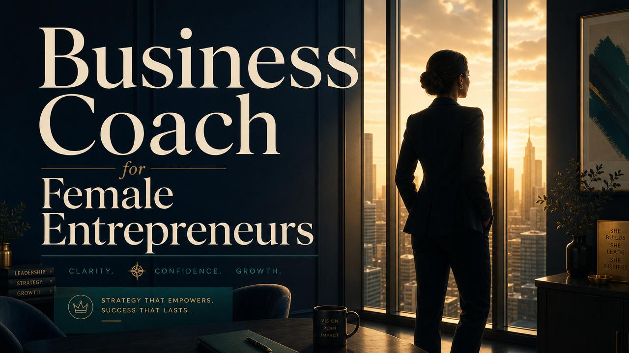 Mousaab Khaldi on Business Coach for Female Entrepreneurs through the 4 Empires Coaching Model.